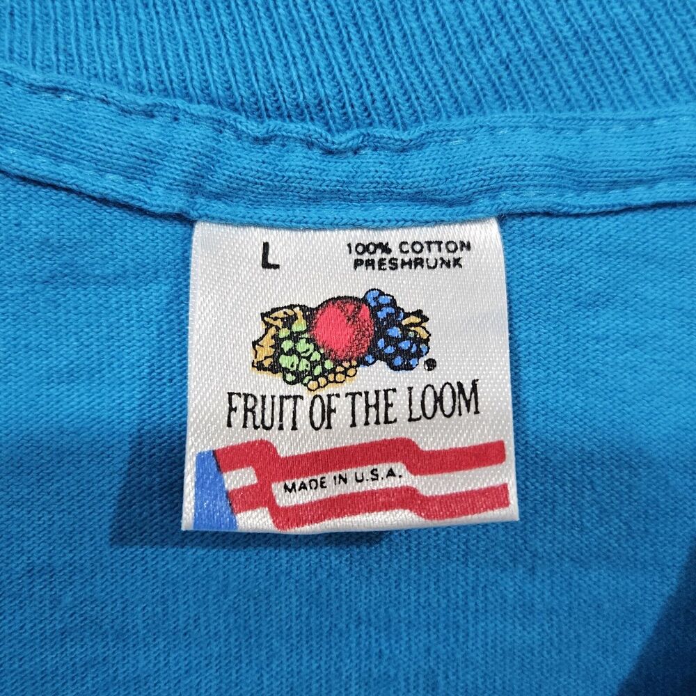 Daytona Beach Big Kahuna Surf Shop Neon TShirt Large Fruit Of Loom Cotton USA - Picture 3 of 9